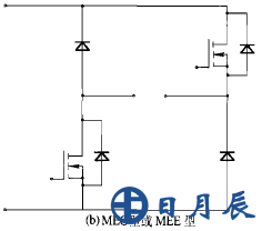 使用MOSFET的正激變換器和直流電機(jī)驅(qū)動(dòng)的不對(duì)稱全橋圖