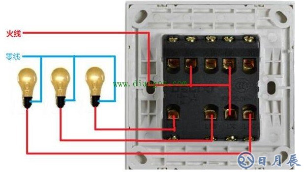 三開(kāi)雙控開(kāi)關(guān)接線圖 淺談三開(kāi)雙控開(kāi)關(guān)原理