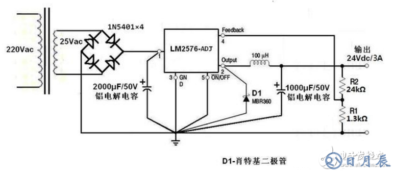 24v開關(guān)電源電路圖大全（五款模擬電路設(shè)計(jì)原理圖詳解）