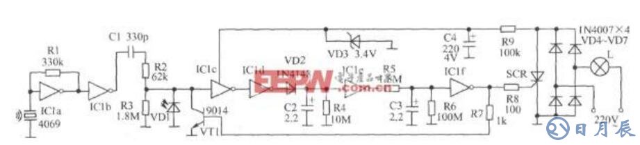 一文解析三極管組成的光控開(kāi)關(guān)電路原理圖