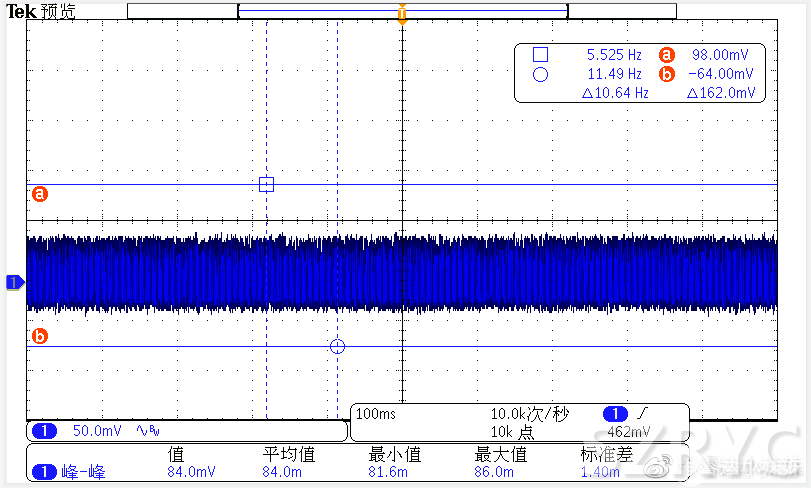 CR6267SH+CR3006 90V/60HZ 滿載輸出紋波