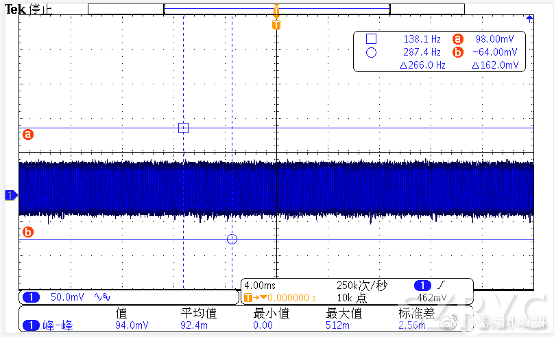 CR6267SH+CR3006 230V/50HZ輸出紋波